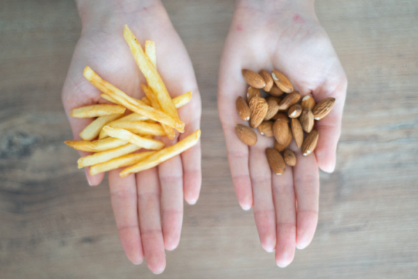 Read more about the article French fries versus almonds: Calorie for calorie, which comes out on top?